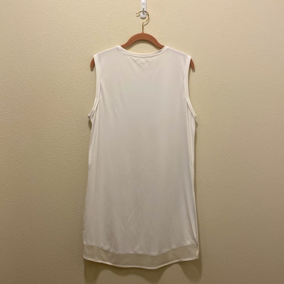 Athleta Women's Sunlover UPF Tank Dress in Bright White - Picture 6 of 6